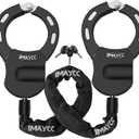 Scooter Locks Anti Theft,Bike Chain Lock with Key,Electric Scooter Lock Anti Theft for Segway,Ninebot and Bicycle Lock Cable Accessories