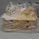 Eorbow Bamboo Desk Organizer with Drawers, Small 3 Tier Desktop Drawers for Countertop, Mini Tabletop Storage Containers with Anti-scratch Pads for Home Office Supplies Makeup, No Assembly Required