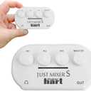 Maker hart JUST Mixer S Portable 3 Channels Stereo IN Mini Audio Mixer/2 Stereo Output/Battery/USB Power/3C Device