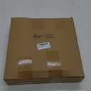 Leinuosen 4 Pcs Patio Cushion Covers, 19'' x 19'' x 3'' Waterproof Cushion Replacement for Furniture Sofa Couch Slip Covers with Adjustable Ties Portable Handle, Cover Only(Spice)