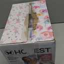 The Honest Company Comfort Dry Disposable Diapers for Sensitive Skin, Hypoallergenic, Rose Blossom + Tutu Cute, Club Box Size 1 (814 lbs), 78 Count