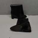 wetkiss Womens Knee High Boots Chunky Block Heel Tall Boots Knee High Square Toe Long Boot Mid Low Heel Boot with Zipper (8.5)