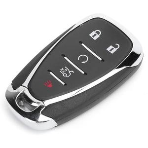 Heavy Duty Zinc Alloy Key Fob Cover, Accessories, Key Fob Case, Keychain Compatible with 2016 2017 2018 2019 2020 2021 2022 Chevy Malibu Camaro Cruze Traverse Sonic Volt Bolt Equinox