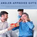 New Slide-in Fishing Rod Hip Holsters, Hands-Free Rod Holder for Fly & Bank Fishing, Quick Draw Waist Belt Inserte Pole Gear, Durable Adjustable Portable Fish Pole Holster (Black)