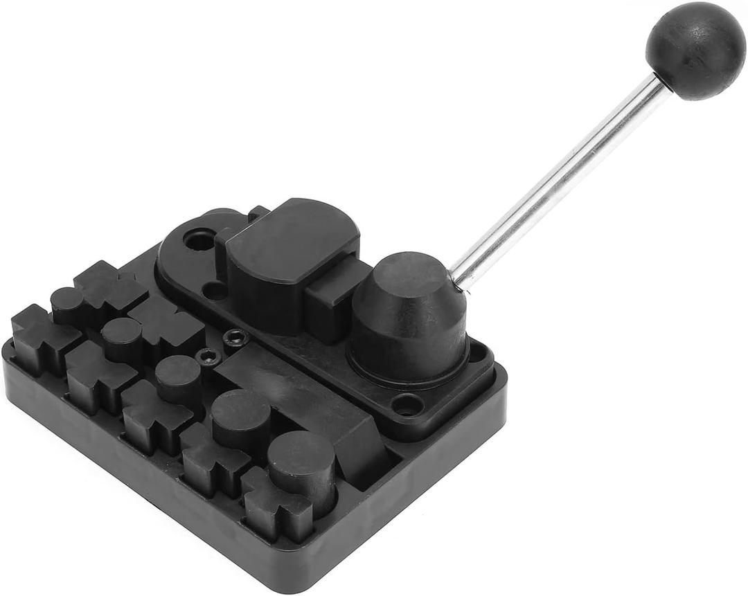 Ring Bender Ring Bending Tool Kit, Ring Making Tool, Professional Multifunctional Jewelry Bender Set,Easy DIY Tool for Precise and Earring Bending at Home, Size Gauge,Jewelry Making Tool