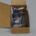 VAEHOLD Self Adhesive Toilet Paper Holder with Phone Shelf Stainless Steel Wall Mounted Toilet Paper Roll Holder - Rustproof and Bathroom Washroom Tissue Roll Holder with Shelf - Black