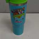 Spoontiques Scooby Doo 30oz Stainless Steel Water Bottle - 10" Tall, Twist Off Lid & Carrying Handle - Stainless Steel Outer Wall & Acrylic Inner Wall