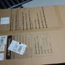 Ostutry 53in Extra Tall Cat Gate for Doorway No Drilling 29.5-40.1in Wide Dog Gate with Cat Door Pressure Mounted Walk Through Pet Gate