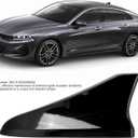 Ymiko Shark Fin Roof Antenna Cover 96219 D5000EBQK for Optima, Sonata & Genesis G80, Coupe (Black)