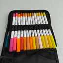 Ohuhu Markers Paper-friendly No Peeling Water-based 60 Colors Dual Brush Fineliner Tips Markers for Adult Coloring Books No Bleeding Coloring Markers for Kids Beginner Calligraphy - Pupe