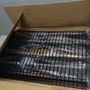 4 Pack Slatwall Shelves 24X16.5 Inch, Heavy Duty Metal Slat Wall Wire Shelf for Retail, Garage, Home Storage, Universal Slatwall Accessories (4PC, Black)