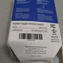 ELEGRP DM101S-WH Toggle Dimmer Switch for Dimmable LED, CFL & Incandescent Bulbs