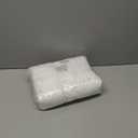 MontVoo Bathroom Runner Rugs,Chenille Absorbent Bath Mat Runner Quick Dry Rubber Backed Bath Runners Non Slip Washable Long Bathroom Rugs, Ultra Thin Bath Rugs Fit Under Door,24"x47", White