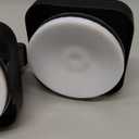 TAILI Thickened 304 Stainless Steel Bathroom Suction Hook for Towel, Loofah, Bathrobe, Patented Strong Suction Cup Holder, Damage-Free Hanging Glass Shower Wall Hook, Hold Up to 11 Lbs, 2 Pack, Black