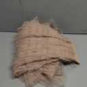 Long Tulle Skirt for Women Trendy High Waisted A Line Fluffy Fairy Mesh Layered Ruffle Skirt(Khaki, S)