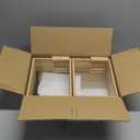 HouseCorePro 2 Pack Bamboo Food Storage Containers  Large 2.75L Food Dispenser with Measuring Spoon, 18 Labels, 6 Freshness Stickers, Wood Pantry Organizers and Storage for Dry Goods, 9.50x7.25x4in.