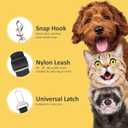 SunGrow Dog Seat Belt for Car, Adjustable Nylon Pet Seatbelt, Supports All Cars, Dog Car Leash Seat Belt, Seatbelt for Dogs, Cats & Ferrets Travel Harness