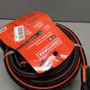 Craftsman Heavy Duty Professional Grade Black Garden Hose, 100 Feet x 5/8 Inch