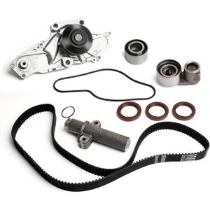 Timing Belt Water Pump Kit fits for 2000-2004 For Honda Odyssey, 2003 2004 For Honda Pilot, 2001-2003 For Acura CL,2001 2002 For Acura MDX,2000-2003 For Acura TL 3.2L 3.5L V6 SOHC