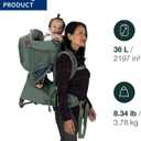Osprey Poco Premium Child Carrier Backpack - Adjustable Travel Baby Carrier with Sunshade - Hiking Carrier for Toddlers