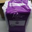 Poise Incontinence & Postpartum Pads for Bladder Leaks, 4 Drop Moderate Absorbency, Regular Length, 132 Count