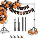 BEIYANG 6.5x6.5 FT Backdrop Stand, Adjustable Photo Background Stand Support kit with Carry Bag for Parties, Decoration, Wedding, Photo Video Studio Shooting