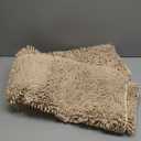 OLANLY Bathroom Rugs 44x32, Extra Soft Absorbent Chenille Bath Rugs, Rubber Backing Quick Dry, Machine Washable Bath Mats for Bathroom Floor, Tub and Shower, Home Decor Accessories, Beige