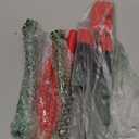 Sliner Kwanzaa Decorations Kwanzaa Candle Holder Kinara Set Driplesstaper 3 Red 3 Green 1 Black Wooden Wood Unity Cup African Holiday Mishumbaa Saba(Elegant Style)