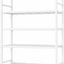 36.4" W Storage Shelves, 5-Tier Metal Shelving Unit with Leveling Feet, 36.4" x 11.8" x 68.3"