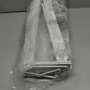 Over the Door Pantry Organizer, 10-Tier Over the Door Organizer with Adjustable Basket, Pantry Door Organization for Pantry Kitchen Storage Room Spice Rack, White