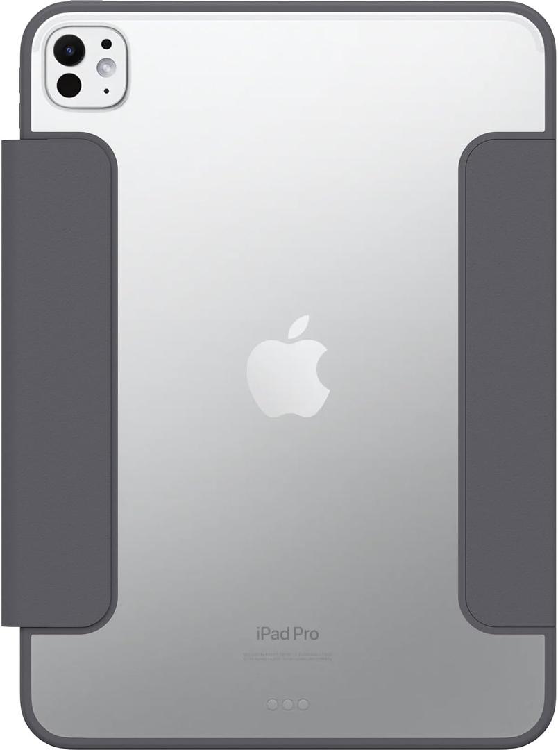 OtterBox Symmetry Series Folio Case for iPad Pro 11-inch (M4 and M5) - Thunderstorm (Black), Ultra-Sleek Design, Multiple Viewing Positions, Magnetic Sleep/Wake Cover