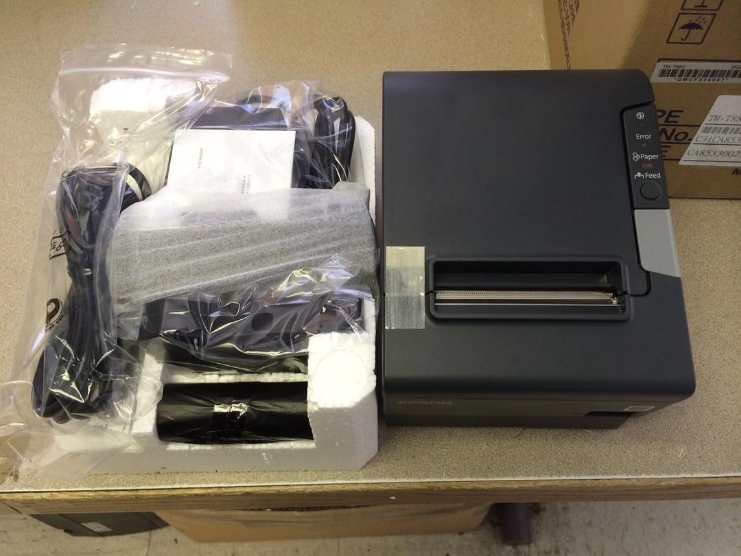 Tm-T88V Thermal Receipt Printer (Parallel And Usb Energy Star With Ps180) - Color: Dark Gray - Model#: c31ca85834 
