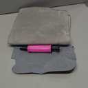 Toddler Airplane Bed, Portable Toddler Airplane Seat Extender, Toddler Travel Bed for Airplane, Airplane Inflatable Bed for Toddler, Kids Airplane Travel Essentials, Foot Rest for Flights, Grey