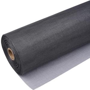 Fiberglass Screen Roll High Visibility and Durable Screen Easy to DIY Repair or Rescreen Window and Door Screen (59 x 100, Gray)