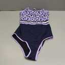 Beautikini Period Swimwear - One Piece Bathing Suit Menstrual Leakproof Swimsuit for Teen Girls and Women (M)