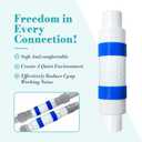 CPAP Muffler Physical Noise Reduction CPAP Accessories, Quiet Resin Silencer for Transcend Travel & Air Mini CPAP, Reduces White Noise for Peaceful Sleep