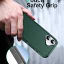 Magnetic for iPhone 17 Case, Compatible with Magsafe,2X Screen Protector,Military-Grade Protection, Drop-Proof Phone Cover for iPhone 17 6.3 inchs, Green