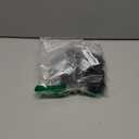 2" Wheel Diameter | Black Nylon Swivel Hooded Samson Twin Wheel Caster with Brake | and 1/4-20 x 1/2" Threaded Stem | Installed mounting Height: 2-5/16''| 4 Pack