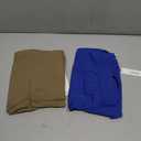 2 x ODODOS Men's Athletic Shorts with Pockets 7" Quick Dry Lightweight Workout Gym Running Shorts, Royal Blue, Small