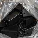 2Pcs Square Rain Chain, Black Rain Chains for Gutters 8.5 FT, Durable Black Powder-Coated Aluminum, Rain Chains for Outside, Adjustable Rain Catcher Chain, Premium Rain Chains for Gutters