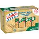 2 x Lance Sandwich Crackers, Captain's Wafers Cream Cheese and Chives, 20 Packs, 6 Sandwiches Each (1.37 Oz (Pack of 20))