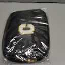 2 x Graduation Gifts for Him - Crossbody Bag for Men, Sling Bag / Waist Pack for Travel & Sports, Initial White L, Black