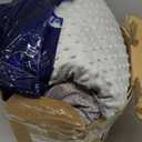 Baby Floor Play Mat for Playpen, Extra Thick 50"x50" Padded Mat with Ultra Soft 3D Minky Dot & Removable Washable Cover, Non-Slip & Safe for Crawling,Tummy Time,Infant/Toddler (Grey)