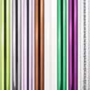 8-PackBriartw Laser Printer & Laminator Compatible Toner Reactive Foil | 16.4ft x 7.6in Per Roll Transfer Foil Paper Bundle | Perfect for DIY Crafts,Embossed Cards,Sparkly Craftwork,Scrapbooking (Grass green,Titanium gray,Light purple,Brown,White,Green,Purple,Bits of silver)