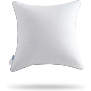 Leeden 18 x 18 Pillow Insert - Throw Pillow Inserts with 100% Cotton Cover - 18 Inch Square Decorative Pillows for Sofa, Couch, Bed and Home Decor