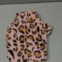 GreenJoy Leopard Print Dog Sweater  Stretchy Fleece Dog Turtleneck Sweatshirt for Puppies & Cats, Soft & Warm Pet Winter Clothes for Small, Medium & Large Dogs (Pink, X-Small)