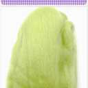 Clover Natural Wool Roving .3oz - Lime Green
