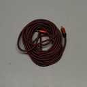 Tiierzon Digital Coaxial Audio Cable 15ft,1RCA Male to 1RCA Male Subwoofer Cable Nylon Braided RCA Video Cable for Subwoofer, Home Theater, HDTV, Hi-Fi Systems (15Ft)