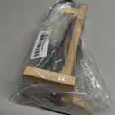 Niteangel Water Bottle with Stand for Syrian Dwarf Hamsters Gerbils Mice Rats Degus Small pet Rodents( White)