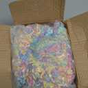 Colorful Crinkle Cut Paper Shred Filler, 1 LB Easter Basket Filler Shredded Paper, Confetti Stuffing for Basket Filling, Easter, Birthdays, Weddings, DIY Gift Wrapping, Stuffer Party Supplies